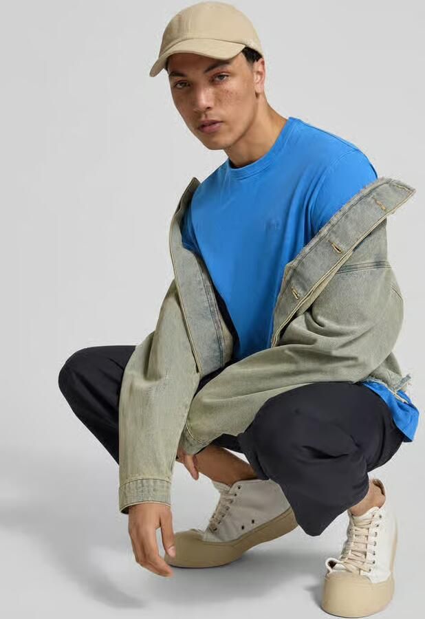 Forét relaxed fit t-shirt met gestikt logo
