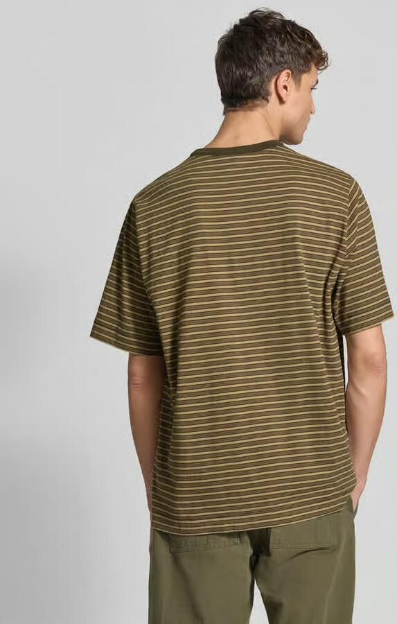 Forét relaxed fit t-shirt met labelstitching - Foto 3