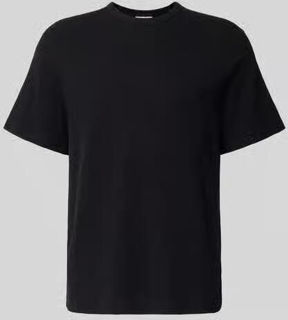 Forét relaxed fit t-shirt met structuurpatroon - Foto 2