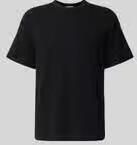 Forét relaxed fit t-shirt met structuurpatroon