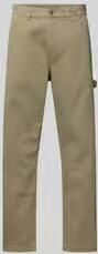 Forét straight fit jeans met achterzakken