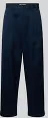 Forét wide fit stoffen broek met bandplooien