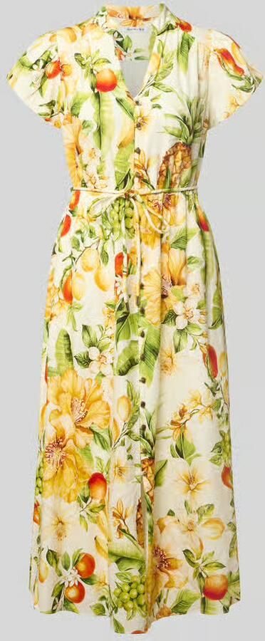 Forever New Avondjurk van mix van linnen en viscose model 'Posie' - Foto 2