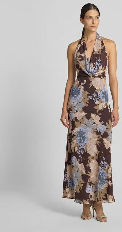 Forever New Avondjurk van mix van lyocell en linnen model 'Gianna' - Foto 3