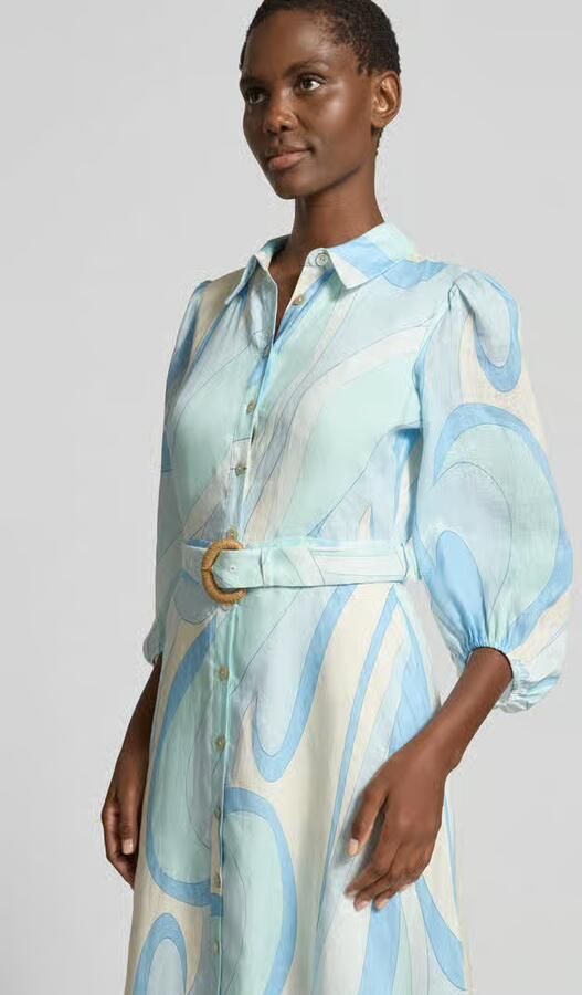 Forever New Cocktailjurk van linnen met riem model 'Fia'