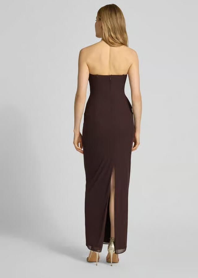 Forever New Cocktailjurk van mesh met draperingen model 'Kia'