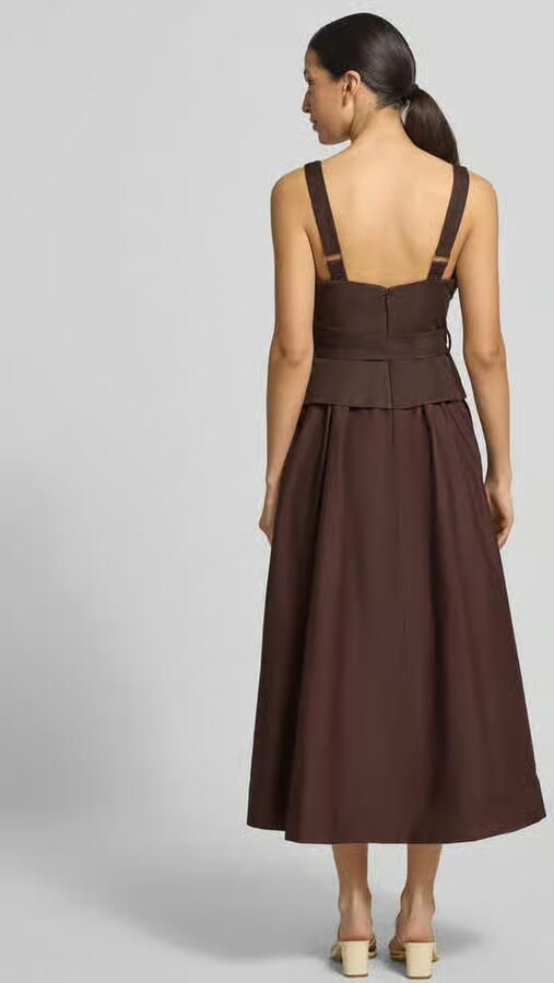 Forever New Cocktailjurk van mix van linnen en viscose model 'Celina'