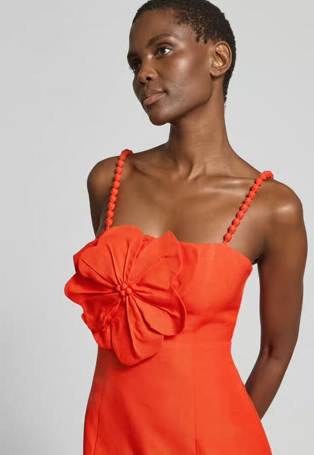 Forever New Cocktailjurk van viscose met bloemapplicatie