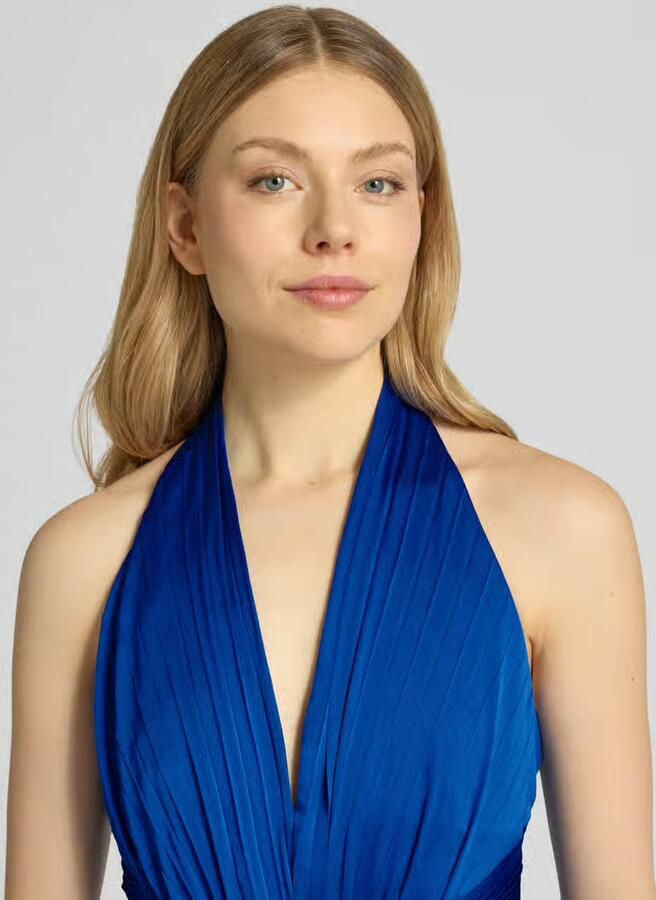 Forever New Halterjurk-midi-jurk van satijn model 'Natasha'