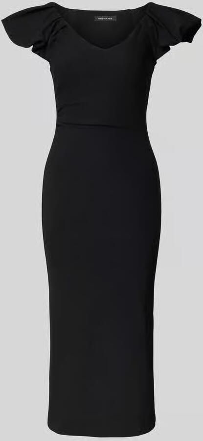 Forever New Knielange cocktailjurk met ruches model 'Makenna' - Foto 3