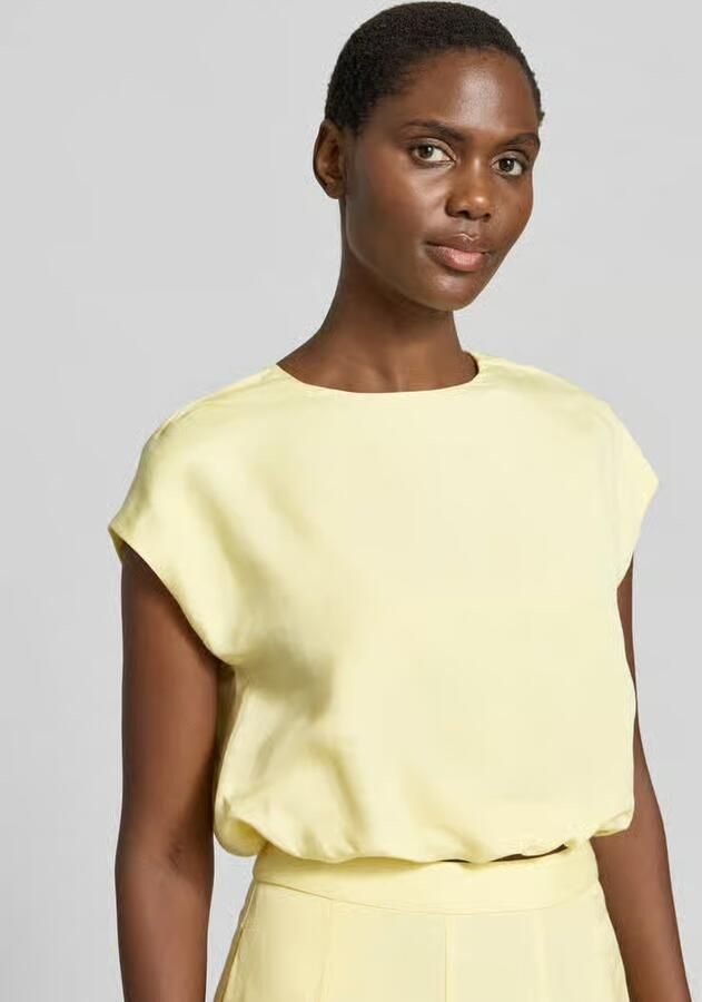 Forever New Kort T-shirt van mix van linnen en viscose model 'Georgina'