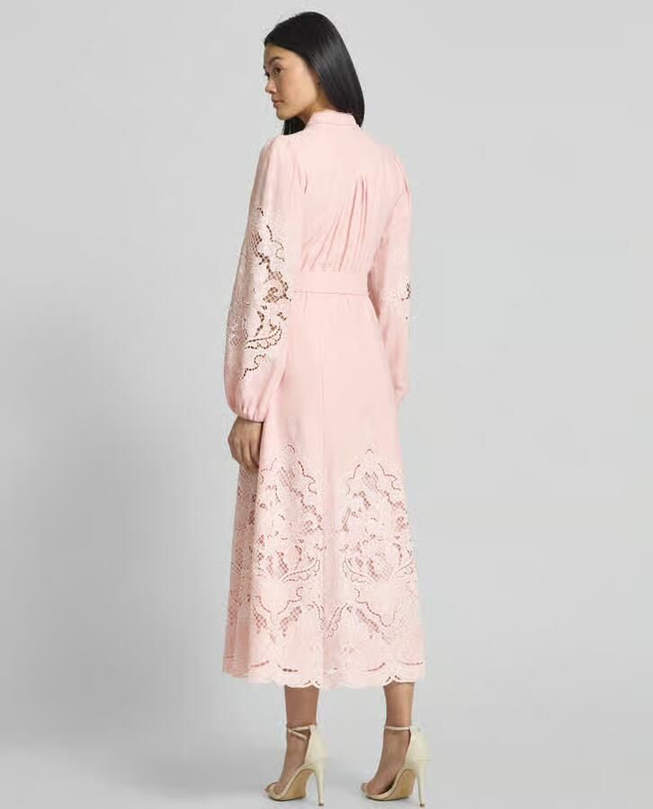 Forever New Linnen cocktailjurk met kant