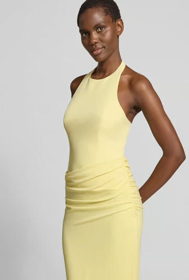 Forever New maxi-jurk met halter met draperieën - Foto 3