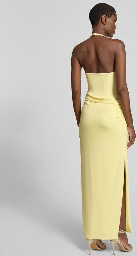 Forever New maxi-jurk met halter met draperieën