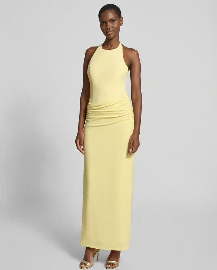 Forever New maxi-jurk met halter met draperieën - Foto 2