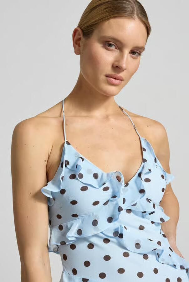 Forever New maxi-jurk met volants model 'Kimberley'