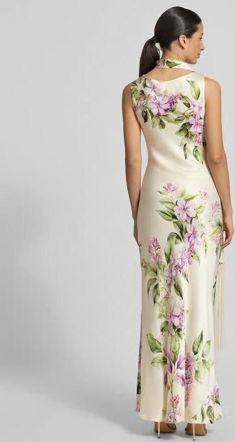 Forever New Maxijurk van satijn met sjaal model 'Ariane' - Foto 2