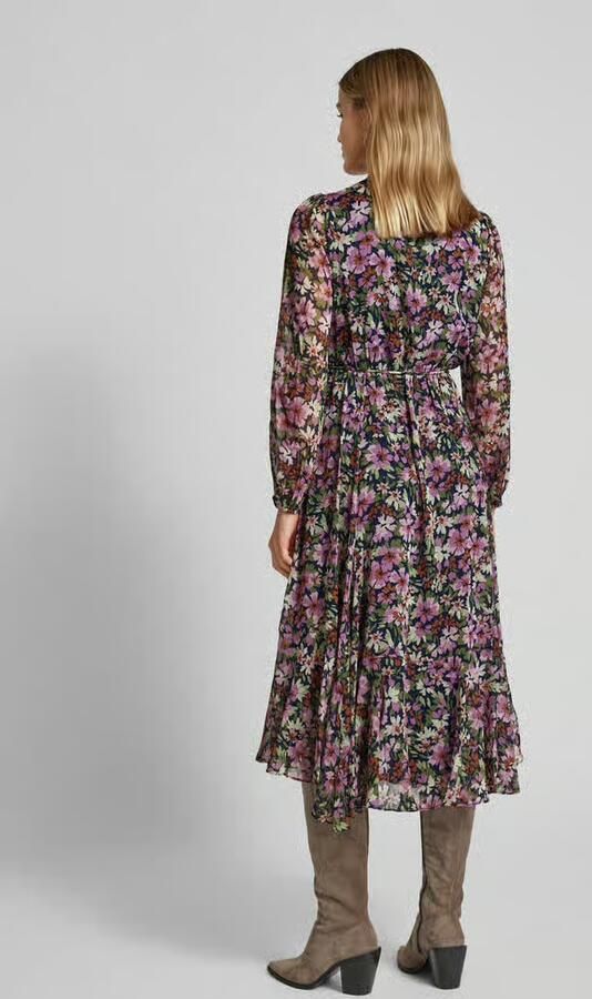 Forever New Midi-jurk met knoopsluiting