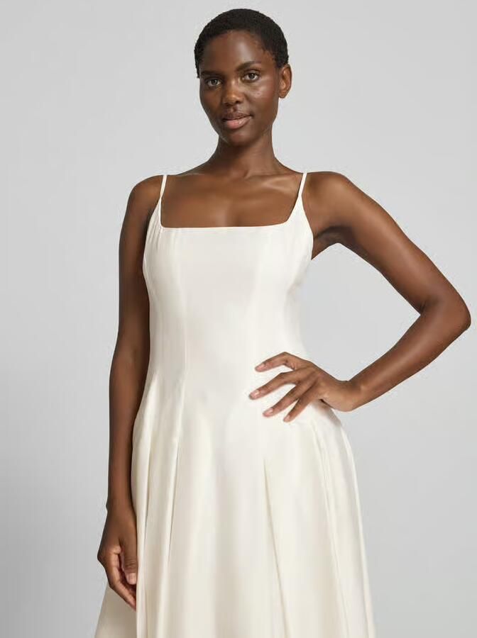 Forever New Midi-jurk van lyocellmix met linnenaandeel model 'Emery' - Foto 2