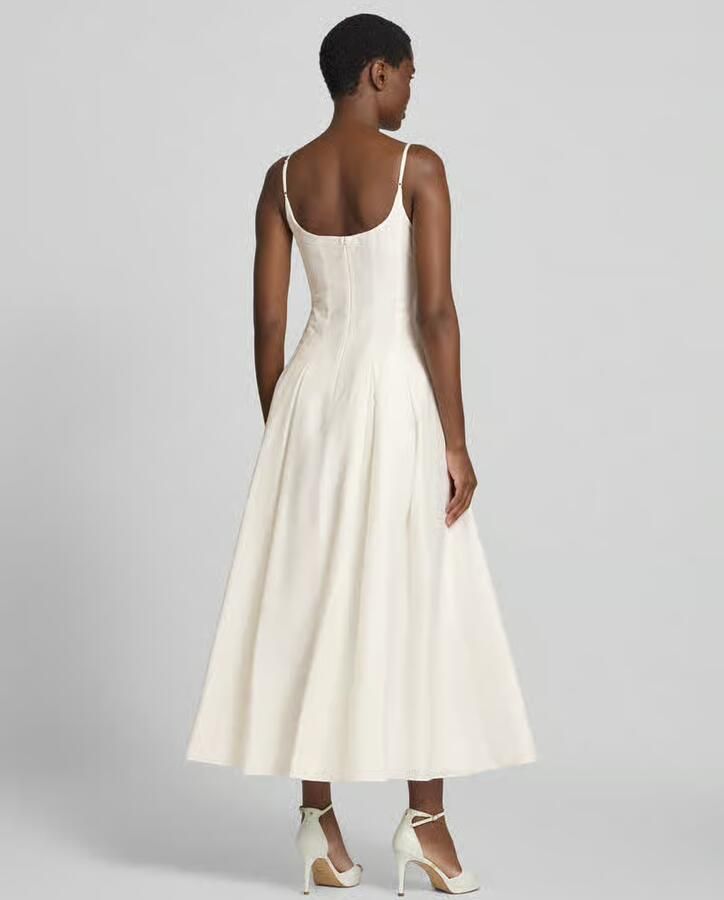 Forever New Midi-jurk van lyocellmix met linnenaandeel model 'Emery' - Foto 3
