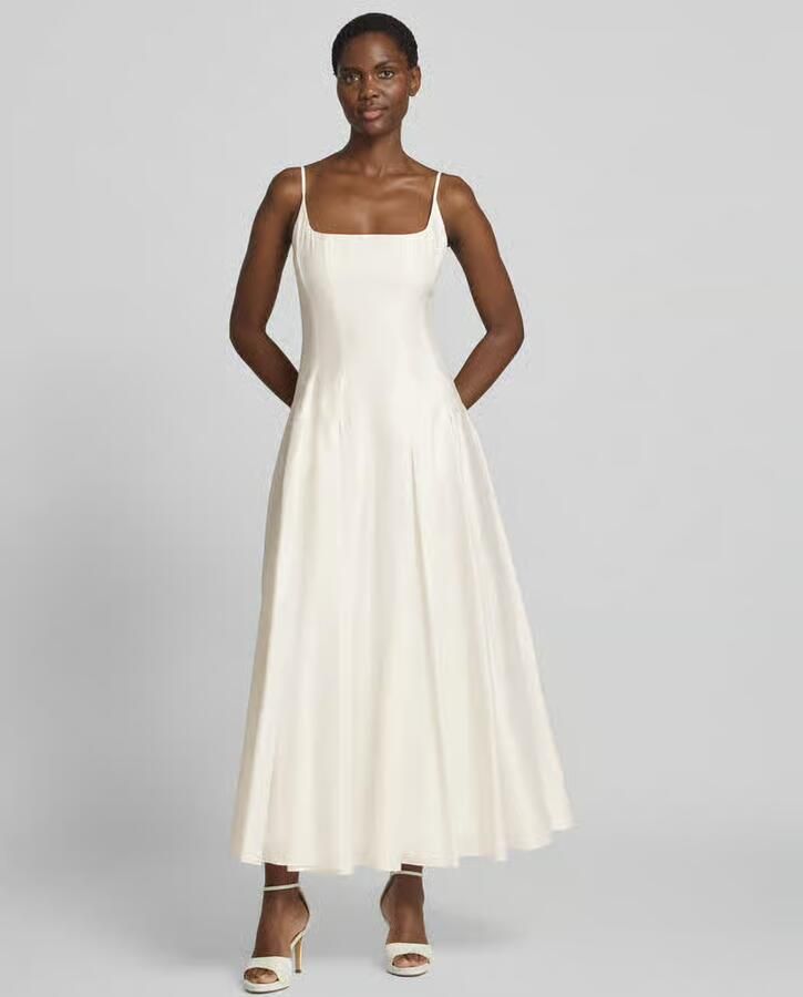 Forever New Midi-jurk van lyocellmix met linnenaandeel model 'Emery' - Foto 2