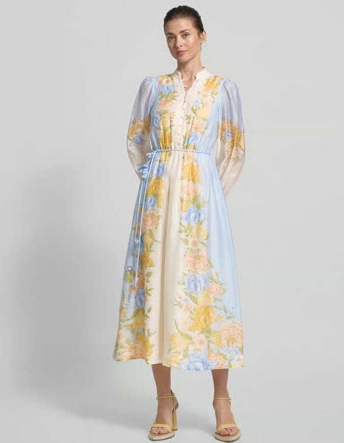 Forever New midi-jurk van lyocellmix met strikceintuur - Foto 3