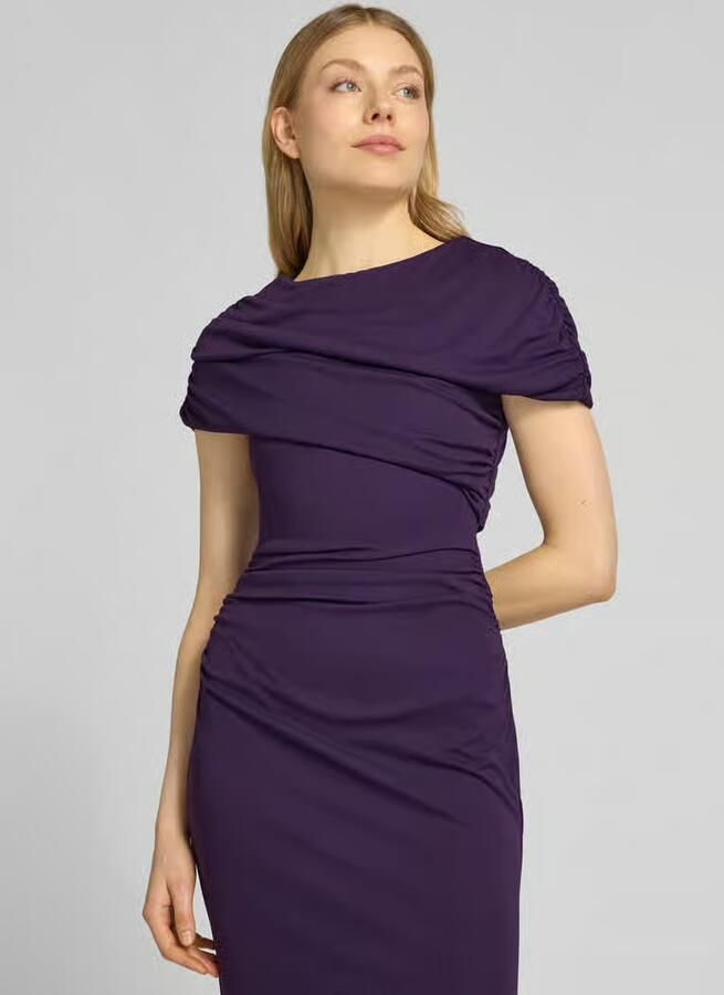 Forever New Midijurk met draperieën model 'Kori Draped'