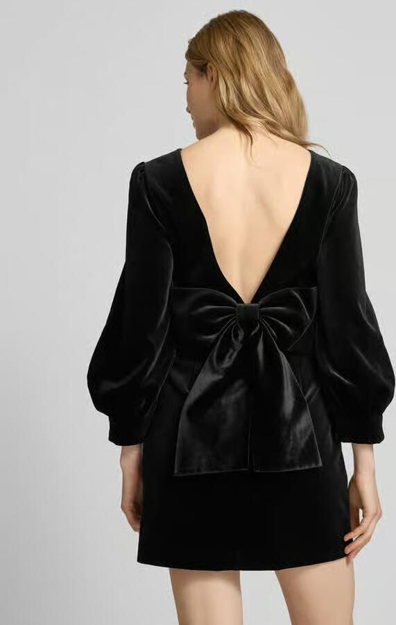 Forever New Mini-jurk met ballonmouwen