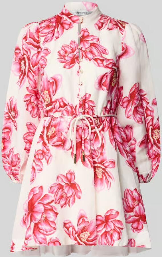Forever New mini-jurk van linnenmix met viscose model 'Annalise' - Foto 2
