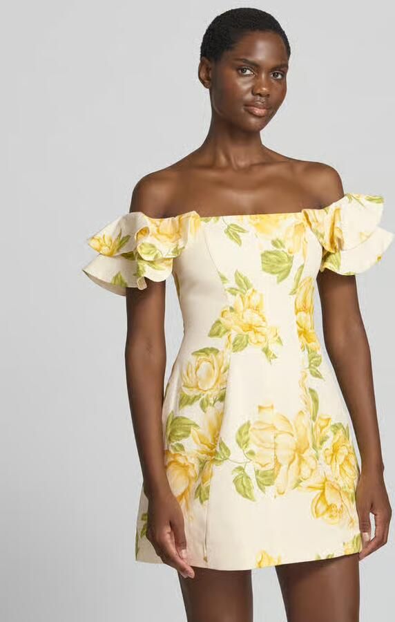 Forever New Mini-jurk van linnenmix met viscose model 'Kenzie' - Foto 4