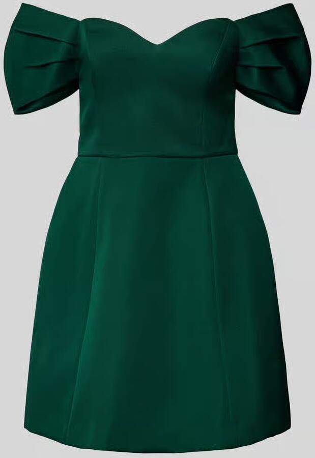 Forever New Off shoulder-cocktailjurk met plooien - Foto 2
