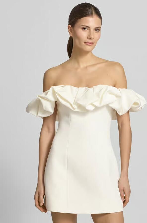 Forever New Off-shoulderjurk met ruches Model 'Tammie' - Foto 3