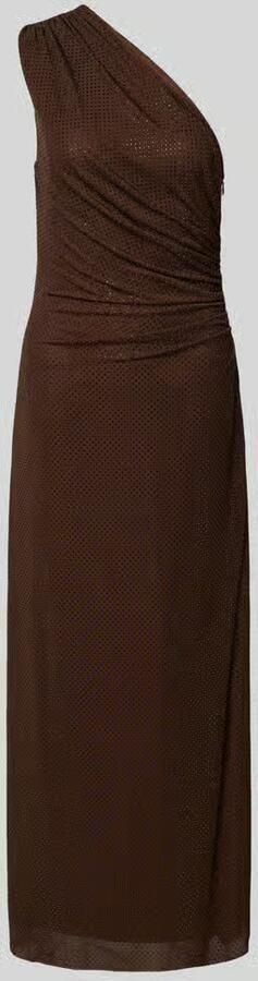 Forever New One shoulder-jurk met siersteentjes model 'Audrina'