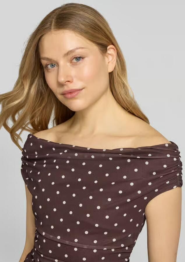 Forever New Top van mesh in off-shoulder-design model 'Mimi'