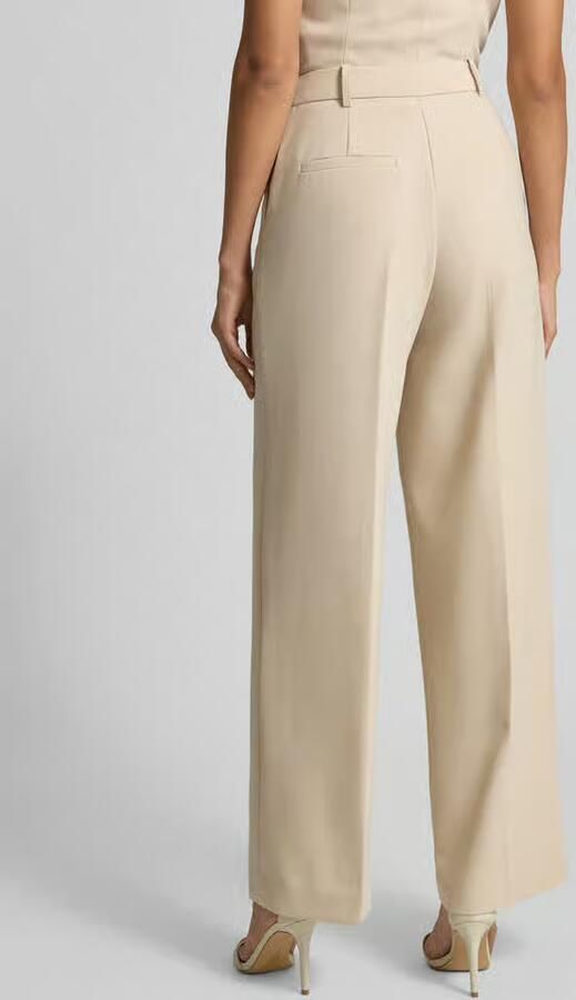 Forever New Wide fit stoffen broek met steekzakken model 'Lulu' - Foto 3