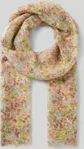 FRAAS Sjaal met all-over bloemenmotief