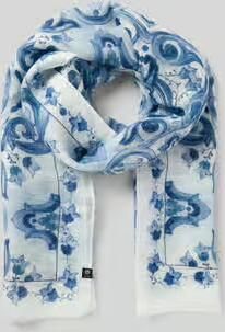 FRAAS Sjaal met logodetail