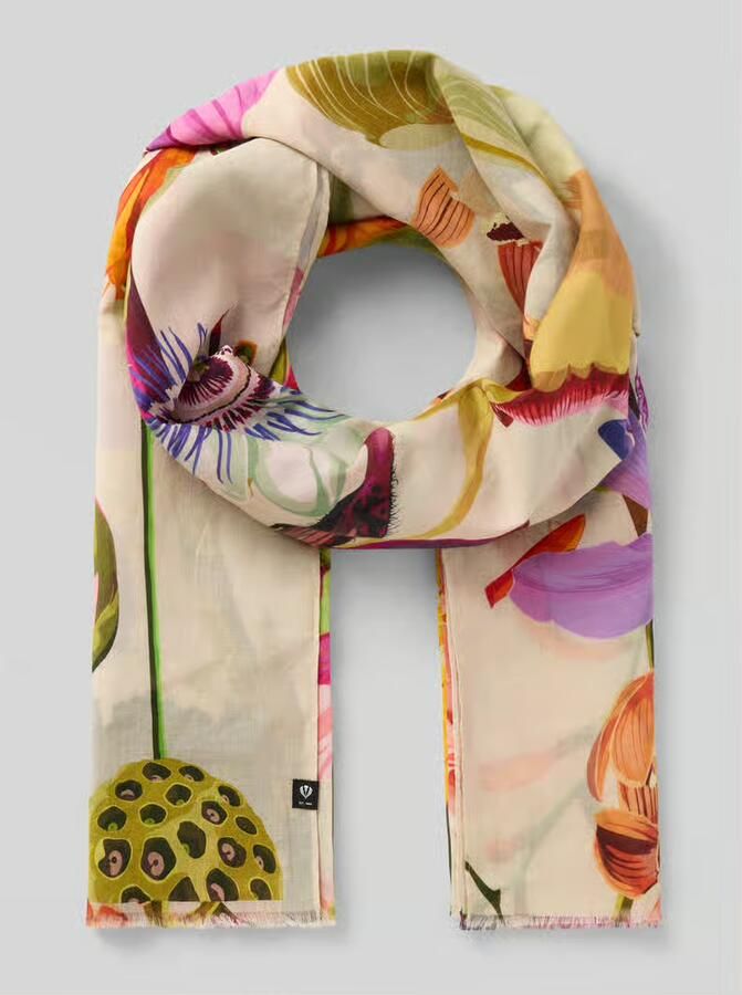 FRAAS Sjaal met logodetail - Foto 3