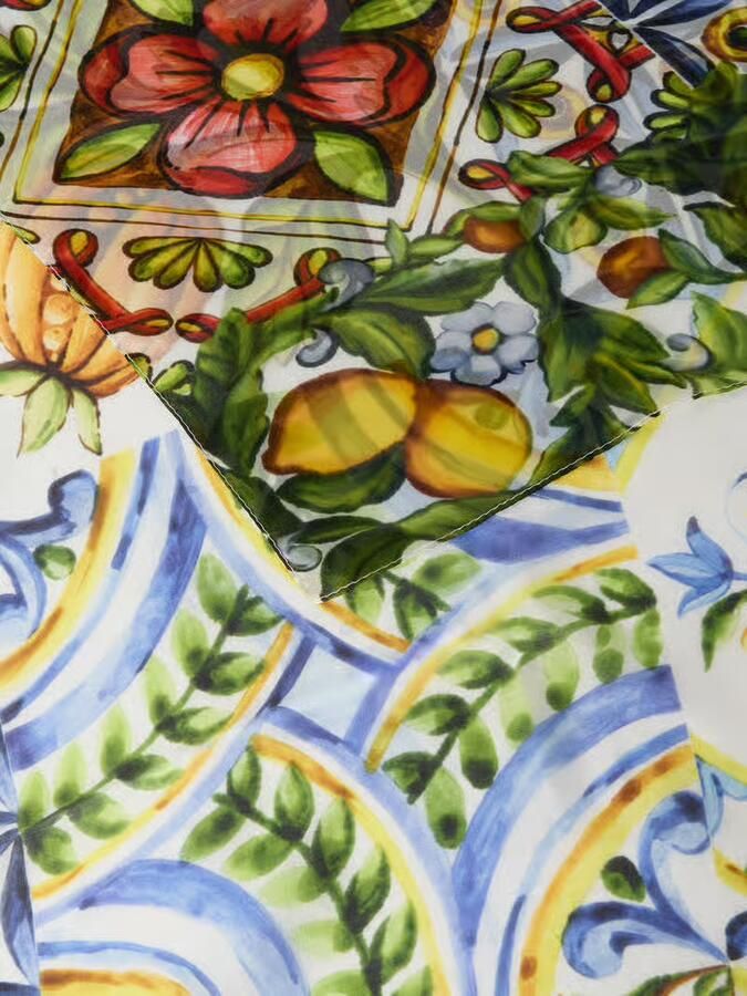 FRAAS Stola van pure zijde met een florale all-over print