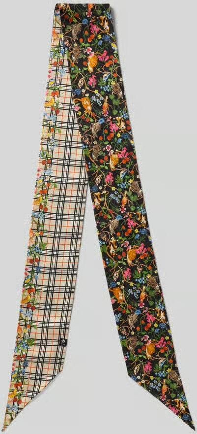 FRAAS Zijden sjaal met all-over bloemenprint - Foto 2