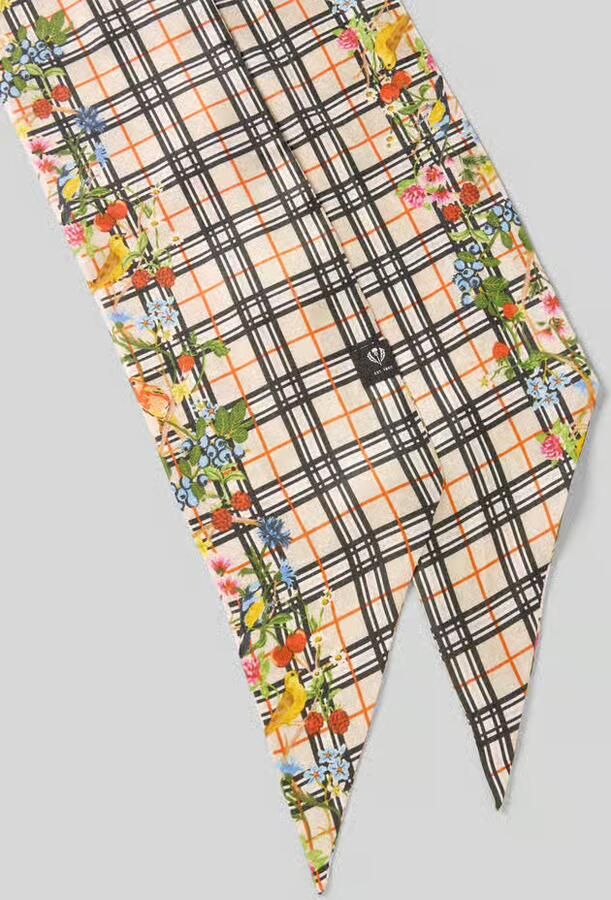 FRAAS Zijden sjaal met all-over bloemenprint