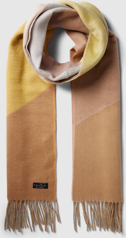 Fraas Sjaal in colour-blocking-design