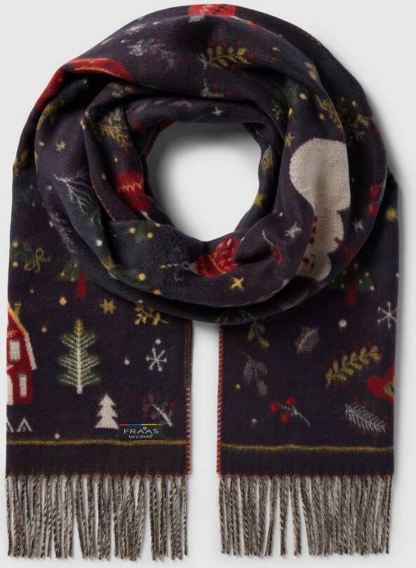 Fraas Sjaal met all-over motief