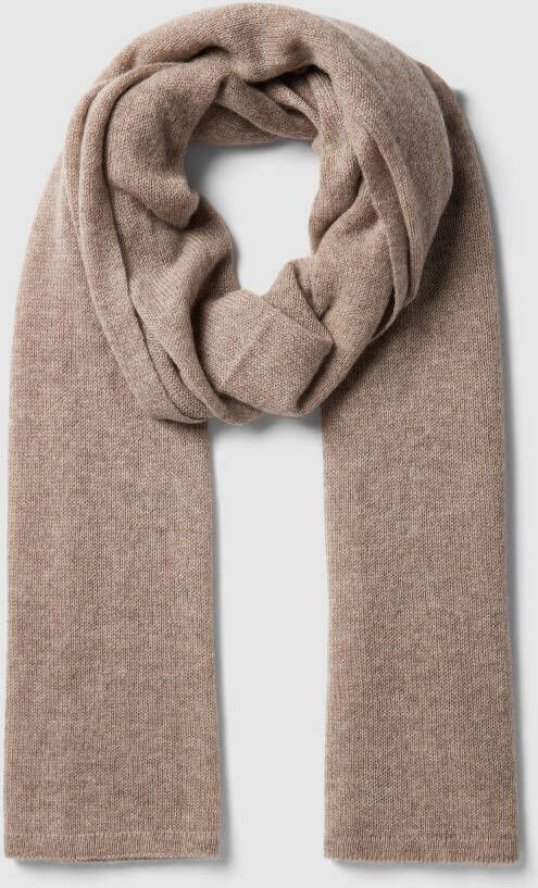 Fraas Sjaal van puur kasjmier met labeldetail