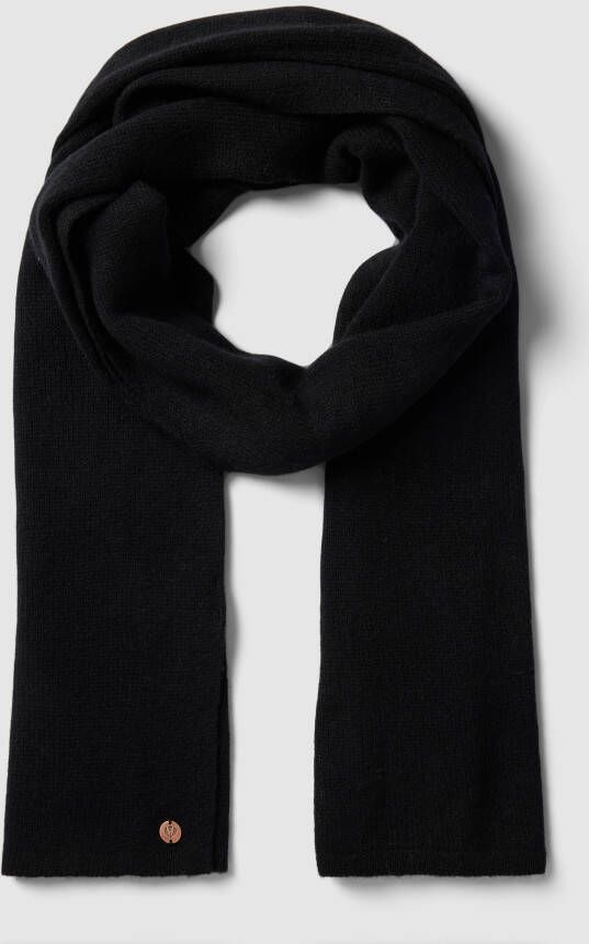 Fraas Sjaal van puur kasjmier met labeldetail