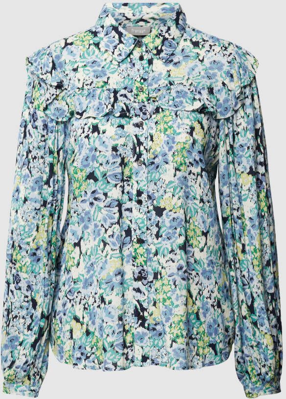 Fransa Blouse met bloemenmotief model 'Nynne'