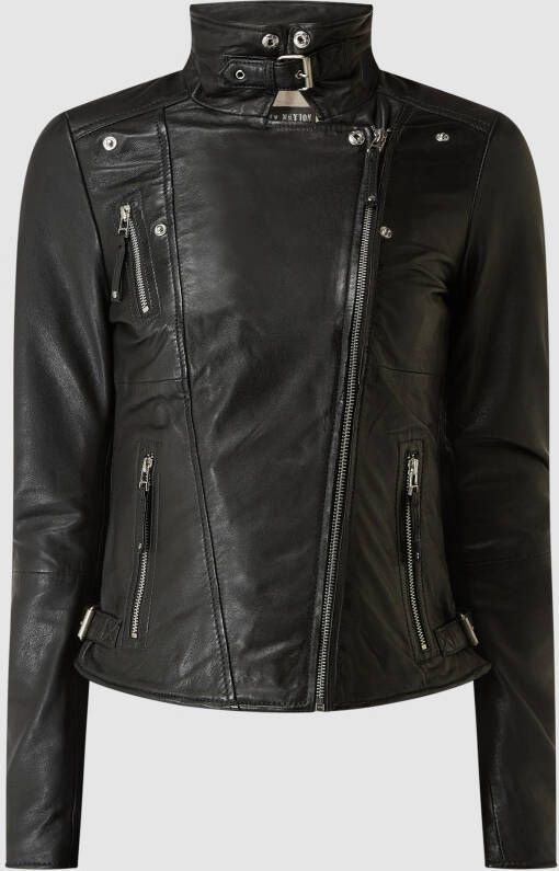 Freaky Nation Leren jack Biker Princess met schuine ritssluiting - Foto 6