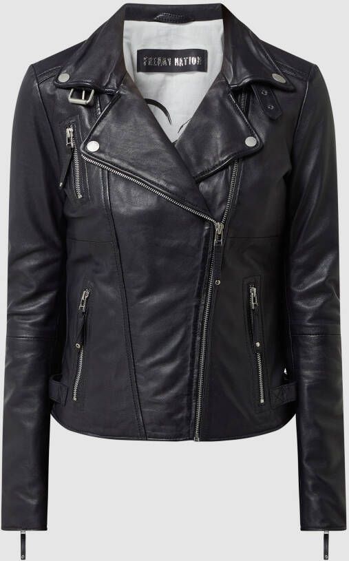 Freaky Nation Leren jack Biker Princess