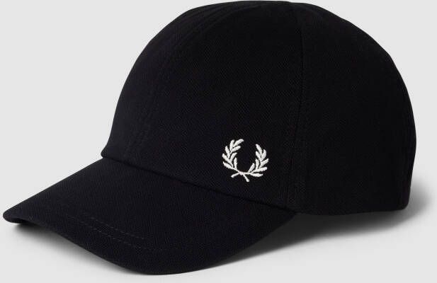 Fred Perry Pet met labelstitching model 'Pique'