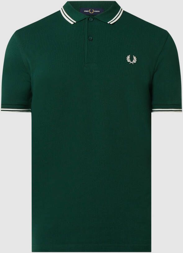 Fred Perry Poloshirt met contrastboorden